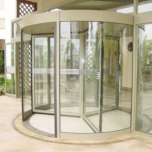 DEPER personalizzabile 3-ali di vetro intero porta girevole automatica per Hotel aeroporto & centro commerciale - Product Image 5