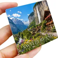 Europa Schweiz Keramik-Kühlschrankmagnete Touristen-Souvenirs Dekorationsartikel Handwerkskunst