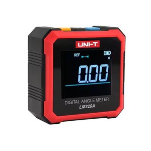 UNI-T LM320A/LM320B Rapporteur numérique à aimants sur quatre côtés, inclinomètre magnétique, testeur d'angle, équipement de mesure de biseau - Product Image 1