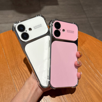 Coque de téléphone de luxe plaquée avec texture CD et gravure laser pour iPhone 15 14 13 Pro Max 17 Air 16 Plus, protection antichoc rigide effet Aurore Éblouissante