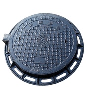 Grilles de drainage en fonte ductile pour égouts, couvercles de puits en fonte ductile, grilles de caniveau certifiées EN124, surface plaquée