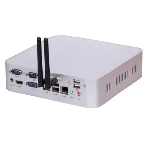 Elsky Mini pc x86とCeleron 1037Uデュアルコア1.8GHzミニPCDDR3サポートWIFIおよび1000MLan (2Lanオプション)