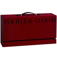 Ensemble tasse et soucoupe en céramique série trèfle à quatre feuilles, style luxe léger, coffret cadeau portable pour le thé de l'après-midi, pour la maison/le bureau