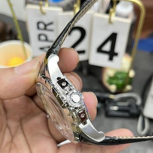 Montre mécanique automatique de luxe pour homme, double tourbillon, design squelette, 45 mm, étanche, haute qualité - Product Image 5