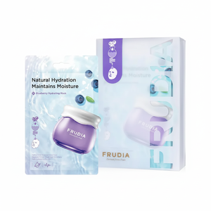 FRUDIA Feuille de masque hydratant aux myrtilles de haute qualité 25mlx10ea Pack de masques faciaux - Product Image 2