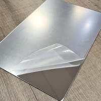 Plaques acryliques miroir couleur argent, idéales pour la décoration intérieure, les signalétique de mariage, les présentoirs, les cadeaux personnalisés DIY, 4 pieds sur 8 pieds, 1 à 6 mm