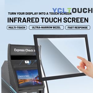 21.5 inch đa cảm ứng cảm ứng hồng ngoại khung cảm ứng IR Bảng điều chỉnh <span class=keywords><strong>Overlay</strong></span> Kit với Glass ycltouch - Product Image 5