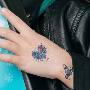 CC Desechable Colorido Tamaño Pequeño Sexy Diseños Lindos Proveedor Tatuaje Temporal Pegatinas <span class=keywords><strong>para</strong></span> Brazos y Dedos - Product Image 3