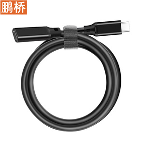 Pengqiao Type C Extension <b>Cable</b> Male To Female 2m Shielded Data <b>Cable</b> <b>For</b> <b>Computer</b> All Copper - Product Image 3