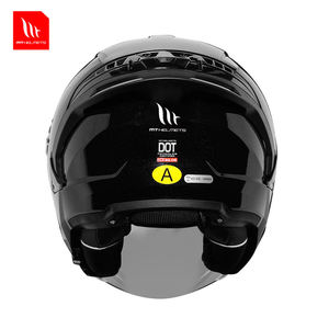 Casque de moto intégral certifié DOT 2025 avec double visière, matériau ABS de haute qualité - Product Image 5
