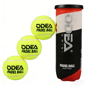 Pelota <span class=keywords><strong>de</strong></span> Pádel ODEA 2026, 45% Lana, Fieltro Tejido, Certificación IPF/FIP, Duradera, Alto Rendimiento, Portátil, OEM/ODM, 24 Tubos/Caja - Product Image 2