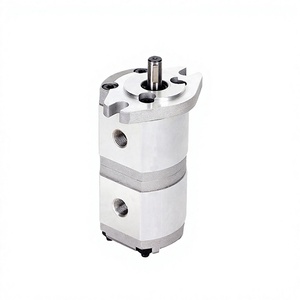 SR&T HGP-11A-F6/6R Electric Double Gear <b>Pump</b> High Pressure Oil <b>Pump</b> OEM <b>Small</b> Mini Forklift <b>Pump</b> - Product Image 2