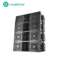 Los Mejores Altavoces de Línea de 12 Pulgadas Dobles para Exteriores, Sistema de Sonido PA Profesional de 3 Vías, Altavoces Activos para Grandes Escenarios