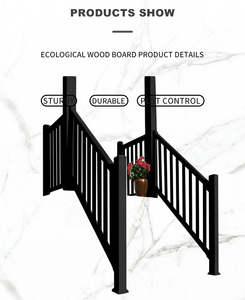 0.9*1.8 m nhà máy trực tiếp giá PVC lan can và PVC cầu thang lan can - Product Image 5