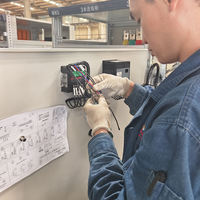 Tableau de distribution électrique industriel modulaire 12kV/24kV KYN28 pour intérieur, OEM ODM, sur mesure, IP4X