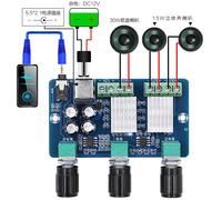 Carte d'amplificateur de puissance numérique XH-A355 YDA138-E 2.1 canaux 2*15W+30W