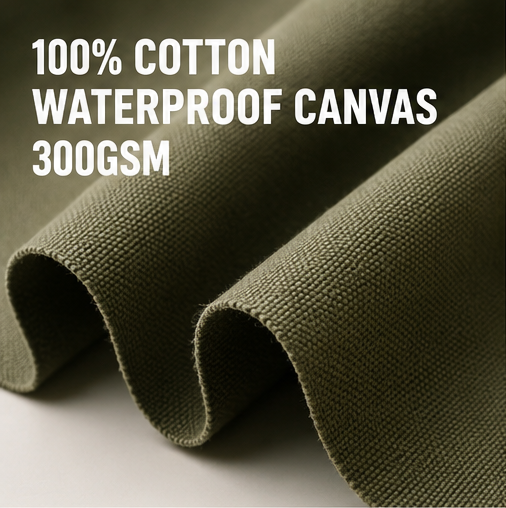 100% Polyester Waterproof Canvas Fabric 65gsm Memory Heavy Duty Water Repellent Roll Tote Bags Tents Outdoor Covers Mattress