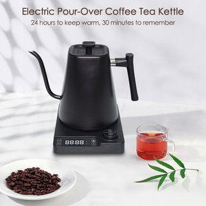 Guscio in acciaio inossidabile bollitore preciso controllo della temperatura bollitore elettrico automatico spenta il <span class=keywords><strong>tè</strong></span> per il caffè versare sul bollitore - Product Image 3