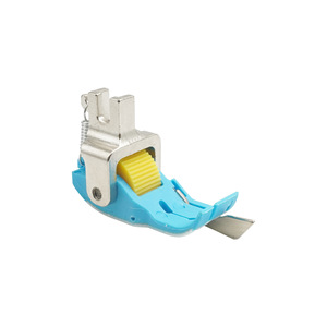 Pied presseur pour machine à coudre à plat avec base en téflon et coupe-fil pour machines industrielles informatisées - Product Image 1