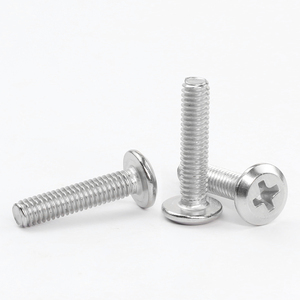 100pcs/Bag 304 Stainless Steel Machine <b>Screws</b> Cross Recessed Pf. Head A2-70 Metric M2 M2.5 M3 M4 <b>M5</b> M6 - Product Image 2