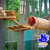 Filet d'escalade durable pour l'extérieur, équipement de jeu d'aventure pour enfants, filet de grimpette personnalisable, certifié CE, pour parcs et aires de jeux