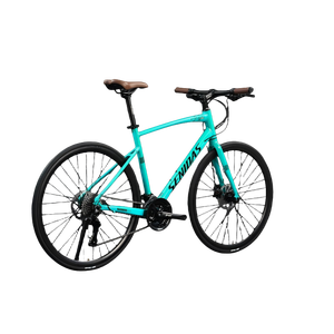 <span class=keywords><strong>Bicicleta</strong></span> <span class=keywords><strong>de</strong></span> <span class=keywords><strong>carretera</strong></span> <span class=keywords><strong>de</strong></span> aleación <span class=keywords><strong>de</strong></span> aluminio <span class=keywords><strong>de</strong></span> velocidad variable 700C con freno <span class=keywords><strong>de</strong></span> disco doble y <span class=keywords><strong>manillar</strong></span> <span class=keywords><strong>recto</strong></span> para hombres y mujeres adultos - Product Image 4