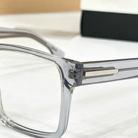 Lunettes optiques carrées noires en acétate de qualité supérieure, anti-lumière bleue, pour femmes et hommes, lunettes de vue sur ordonnance