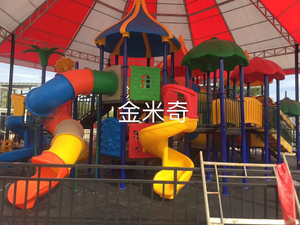 Juegos de aventura al aire libre para niños con toboganes emocionantes y equipo de juegos de plástico resistente ideal para parques públicos - Product Image 5