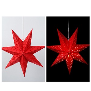 Led treo giấy đèn lồng Origami sao hình dạng đèn bóng râm cho nhà giáng sinh & trang trí đám cưới lãng mạn ý tưởng món quà - Product Image 3