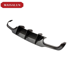 AMGสไตล์คาร์บอนไฟเบอร์ด้านหลังกันชนDiffuser LipสําหรับMercedes Benz <span class=keywords><strong>C</strong></span> <span class=keywords><strong>Class</strong></span> W204 2013-2014 - Product Image 3