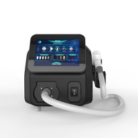 Appareil de beauté pour l'épilation au laser froid à diode 808 nm, machine de beauté de bureau avec refroidissement par eau/air, portable 755/808/940/1064 nm