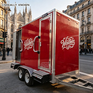 Durable Luxury Mobile Restroom Fully Equipped DOT VIN Portable Event Toilet <b>Trailer</b> - Product Image 2
