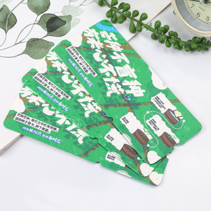 Invitaciones de Boda Personalizadas de Papel Sembrable, Impresión Digital, Tarjetas Plantables, Boletos para Eventos, Origen Zhejiang - Product Image 1