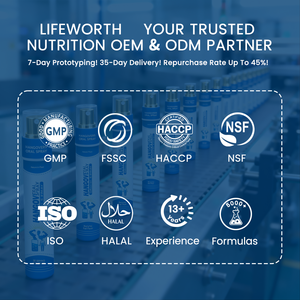 LIFEWORTH Private Label Sportvoeding Pre-Workout Natuurlijke Energie Gel Hydratatie Drank - Product Image 6