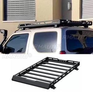Portaequipajes de Aluminio con Tira de Luces para Suzuki Jimny 2007-2017, Pieza de Modificación para Techo, Kit de Carrocería - Product Image 5