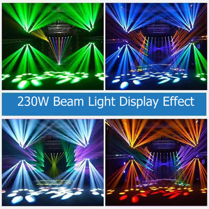 Mini Cabeza Móvil de 300W con Luz LED RGBW, Control DMX512, 8000K, Equipo de Discoteca/DJ/KTV - Product Image 6