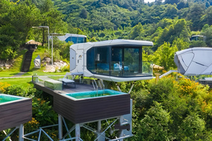 Capsule spatiale <span class=keywords><strong>Movil</strong></span> homes Tiny Houses Capsule <span class=keywords><strong>Home</strong></span> Maison en conteneur préfabriqué Capsule spatiale - Product Image 5