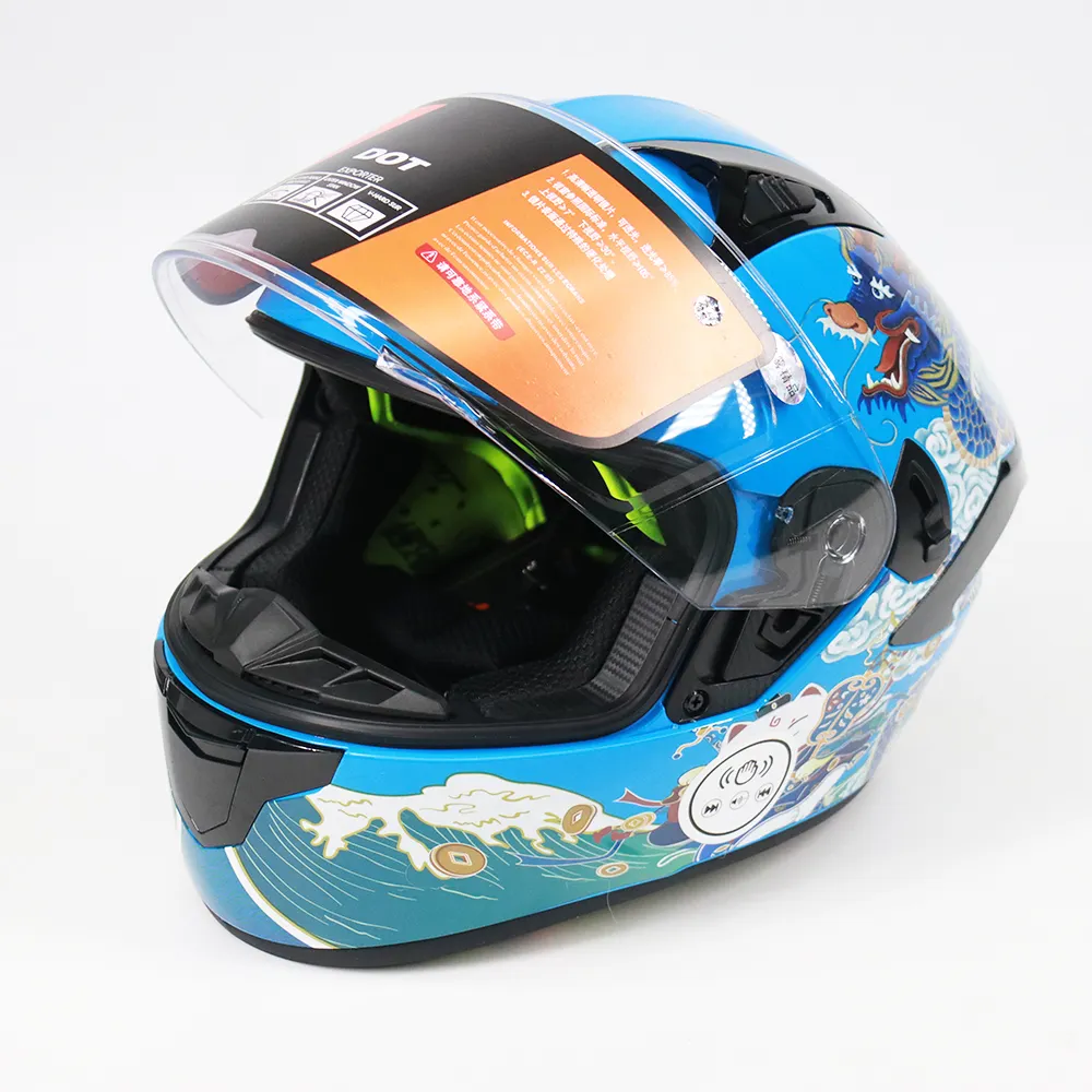 D-helmet-Casco personalizado de fábrica Vega, para ciclismo, cara completa, de otoño