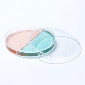 Boîtes de Pétri en plastique stériles 90x15mm 2 3 4 compartiments pour culture en laboratoire - Product Image 1