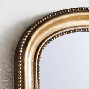 Antiquités françaises cadre en <span class=keywords><strong>bois</strong></span> miroir mural rectangulaire classique arqué or <span class=keywords><strong>cheminée</strong></span> miroir chambre salon porche meubles - Product Image 4