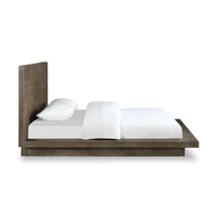 Mobilier de chambre à coucher en bois massif personnalisable pour la maison, l'hôtel ou l'appartement