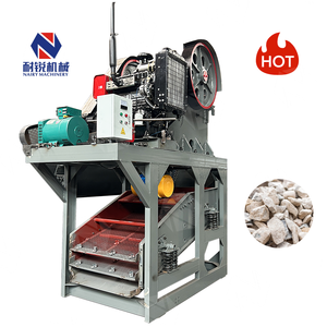 Máy nghiền hàm cầm tay 250x400 giá máy nghiền hàm nhỏ màn hình rung - Product Image 3