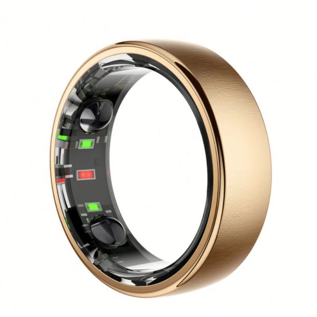 Factory Custom OEM Dual PD Smart Ring NORDIC Chip Heart Rate Sleep Fitness Health Monitor R20 Smart Rings for Men's Women