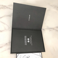 Boîte cadeau de luxe personnalisée en forme de livre, 100% papier écologique rigide avec insert en EVA pour albums de portraits, photos, artisanat, emballage