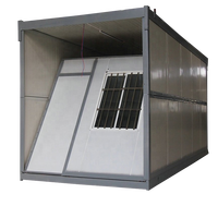 Conteneurs pliables modulaires préfabriqués de Chine, 20 pieds, 40 pieds, pour maisons, bureaux, maisons miniatures, à vendre