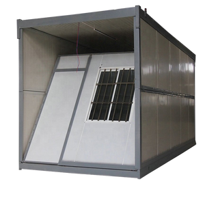 Cina Flat Pack prefabbricata pieghevole veloce portatile modulare 20ft 40ft pieghevole contenitore Mobile case piccole case vendita ufficio - Product Image 1