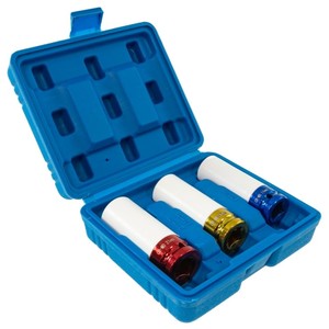 Jeu de douilles à chocs pour écrous de roue 3 pièces 1/2" DR - Product Image 2
