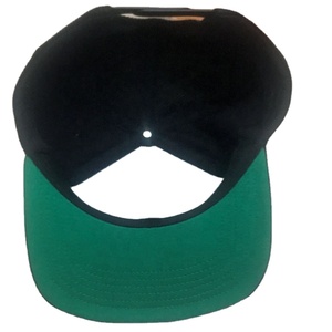 Casquette Snapback Verte à Visière Plate Unie pour le Sport – Vente en Gros - Product Image 2