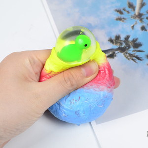 Juguete Antiestrés de Huevo de Dinosaurio de TPR, Bolas Sensoriales Suaves para Aliviar el Estrés, Promocional para Niños y Niñas - Product Image 3