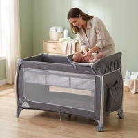 Lit bébé multifonctionnel pliable en maille respirante pour cododo, parc pour enfants, berceau et nacelle – Vente en gros